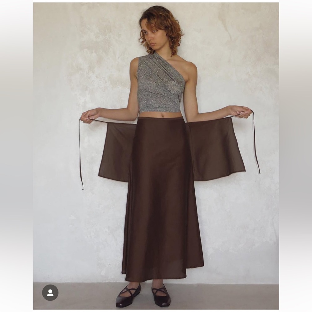 Paloma Wool Brown Maxi Skirt